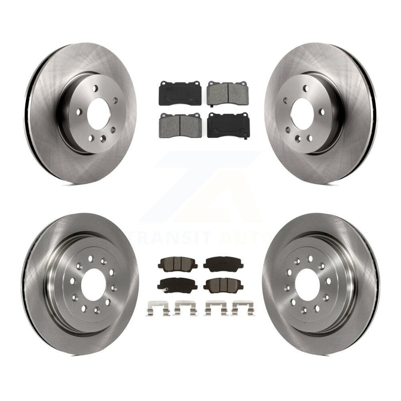 Transit Auto K8S-102895 Disc Brake Kit for 2013-2015 Cadillac ATS - Front and Rear product image