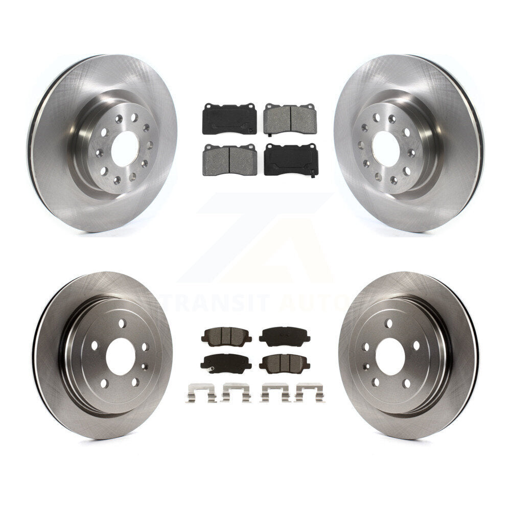 Transit Auto K8S-102896 Disc Brake Kit for 2015 Cadillac CTS - Front and Rear product image