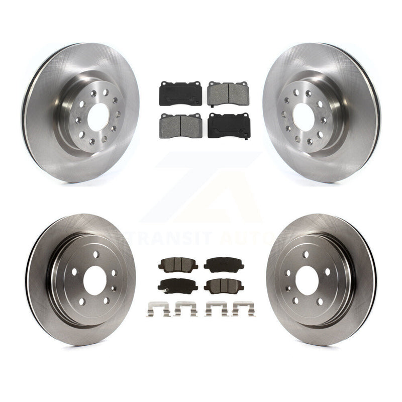 Transit Auto K8S-102896 Disc Brake Kit for 2015 Cadillac CTS - Front and Rear product image