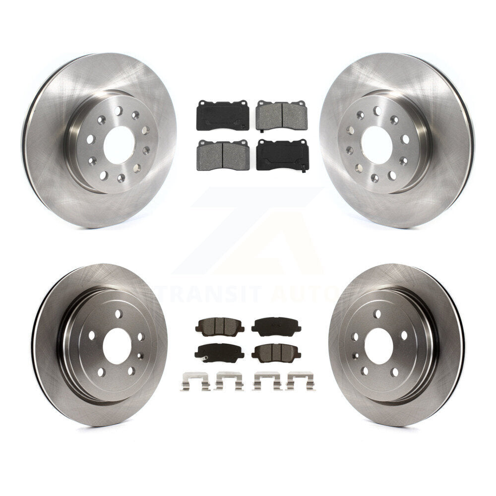 Transit Auto K8S-102897 Disc Brake Kit for 2015-2016 Cadillac CTS - Front and Rear product image