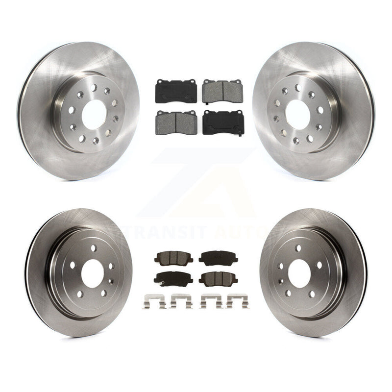 Transit Auto K8S-102897 Disc Brake Kit for 2015-2016 Cadillac CTS - Front and Rear product image