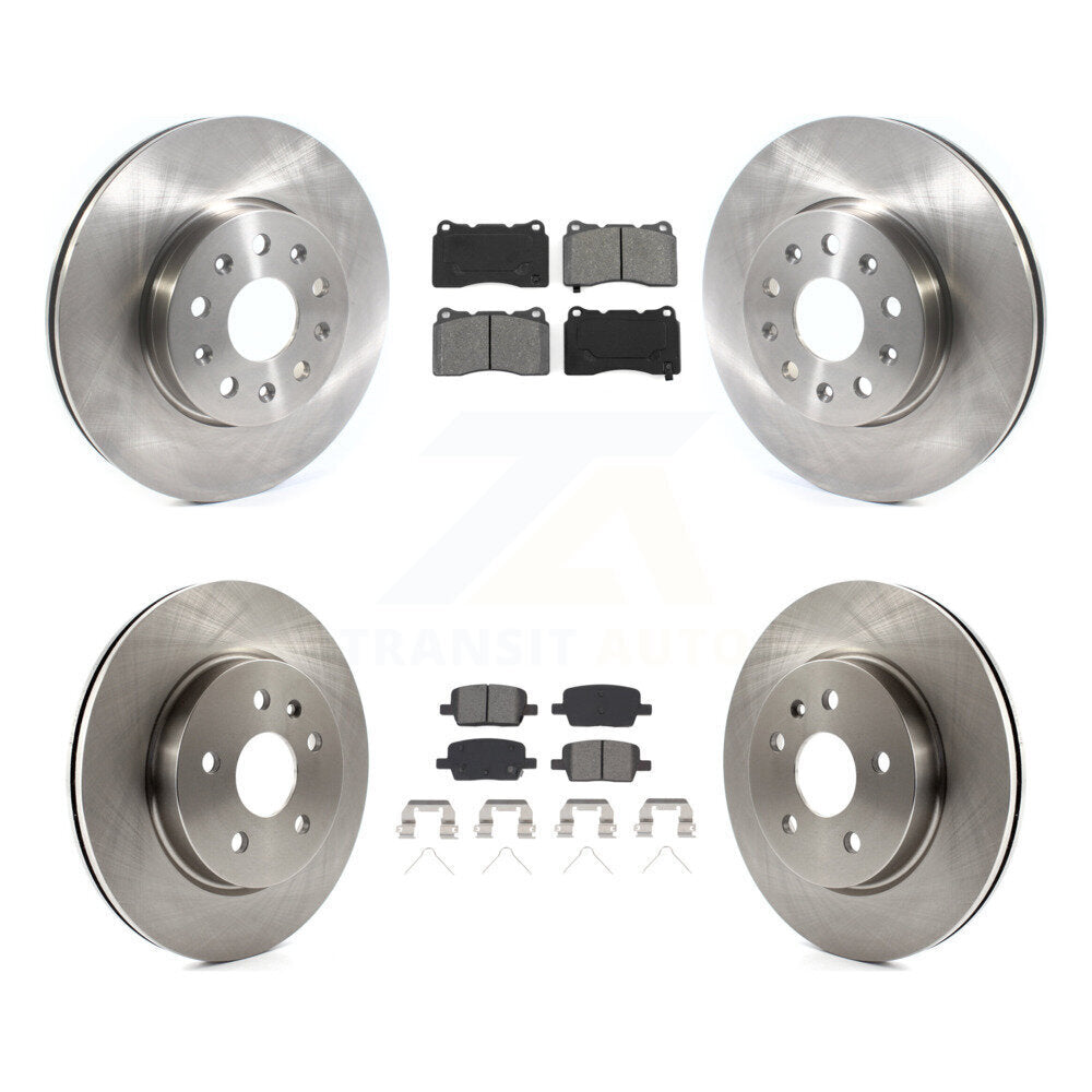 Transit Auto K8S-102898 Disc Brake Kit for 2016-2022 Chevrolet Camaro, Cadillac CT6 - Front and Rear product image