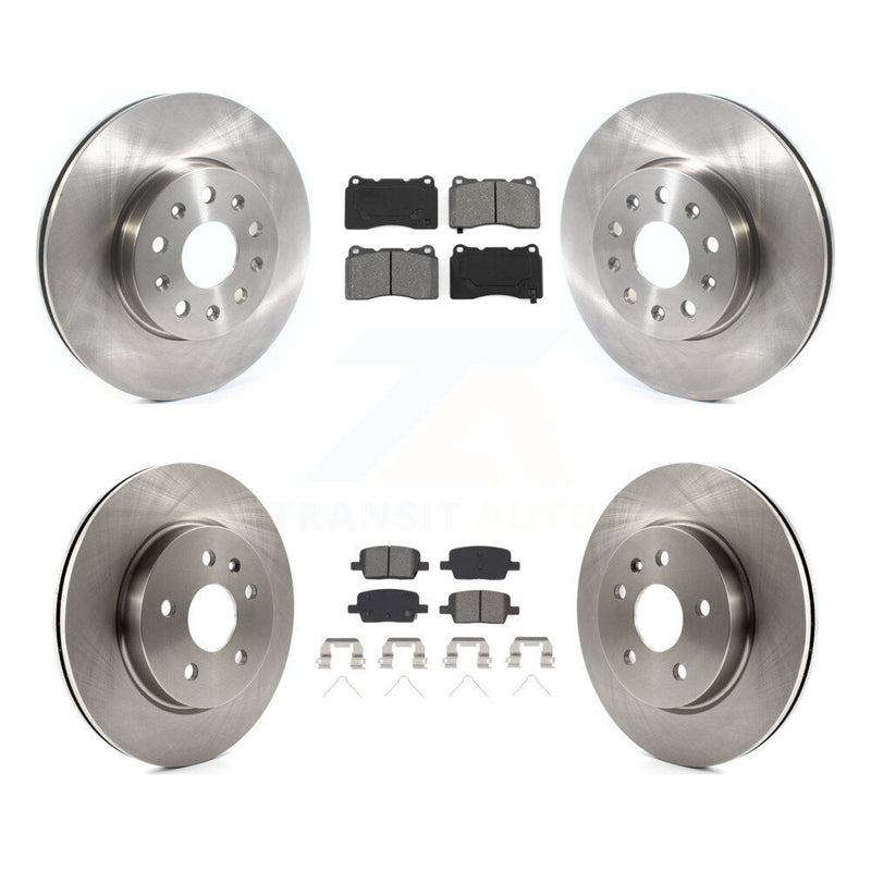 Transit Auto K8S-102898 Disc Brake Kit for 2016-2022 Chevrolet Camaro, Cadillac CT6 - Front and Rear product image