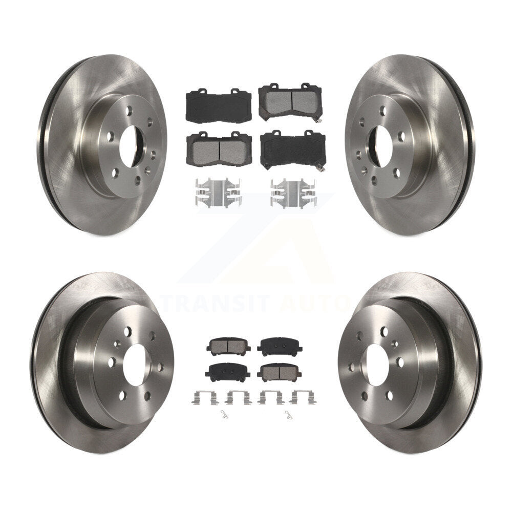 Transit Auto K8S-102899 Disc Brake Kit for 2015-2020 Chevrolet Colorado, GMC Canyon - Front and Rear product image