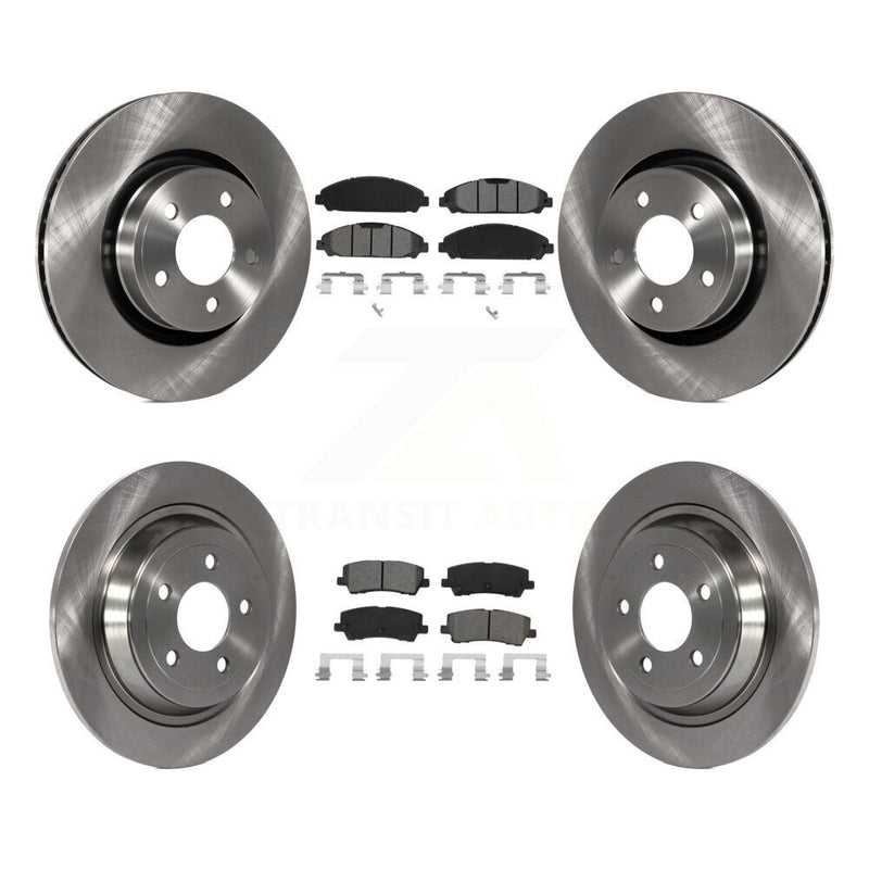 Transit Auto K8S-102902 Disc Brake Kit for 2015-2017 Ford Mustang - Front and Rear product image