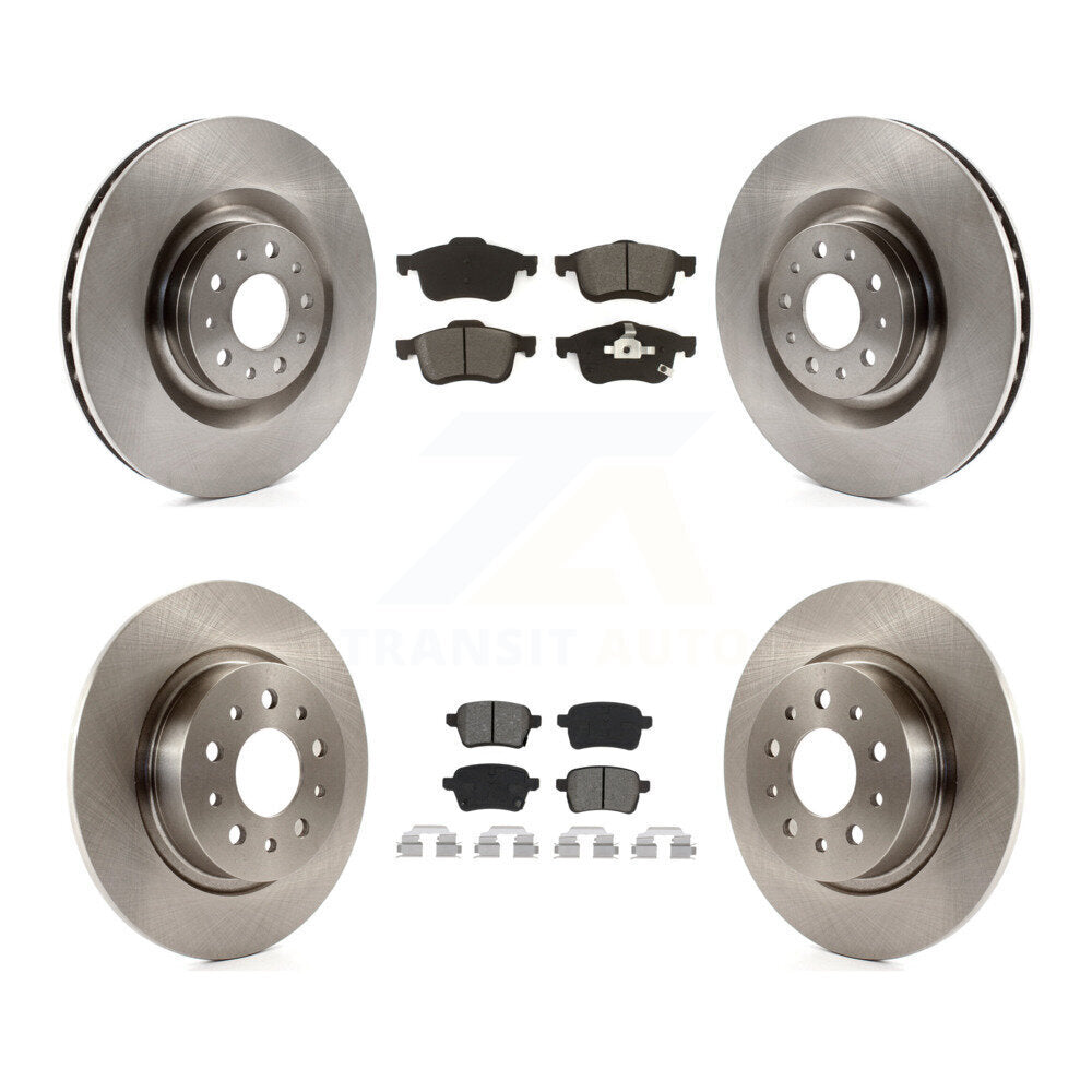 Transit Auto K8S-102905 Disc Brake Kit for 2014-2020 Fiat 500L - Front and Rear product image