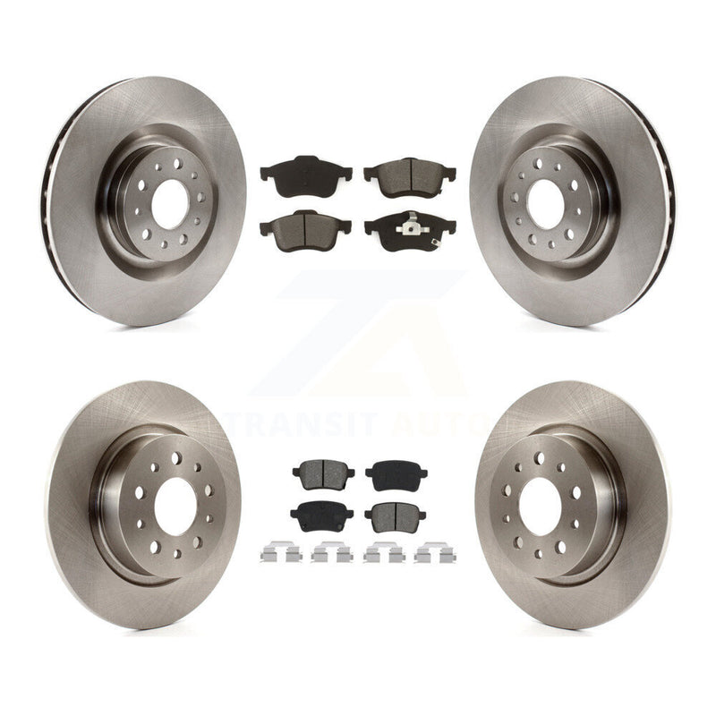 Transit Auto K8S-102905 Disc Brake Kit for 2014-2020 Fiat 500L - Front and Rear product image