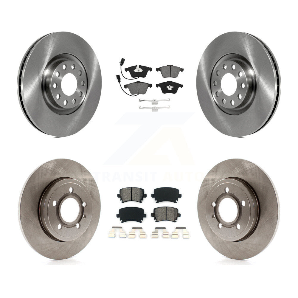 Transit Auto K8S-102906 Disc Brake Kit for 2007-2009 Audi A4, Audi A4 Quattro - Front and Rear product image