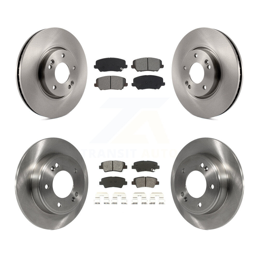 Transit Auto K8S-102910 Disc Brake Kit for 2017 Kia Forte Koup - Front and Rear product image