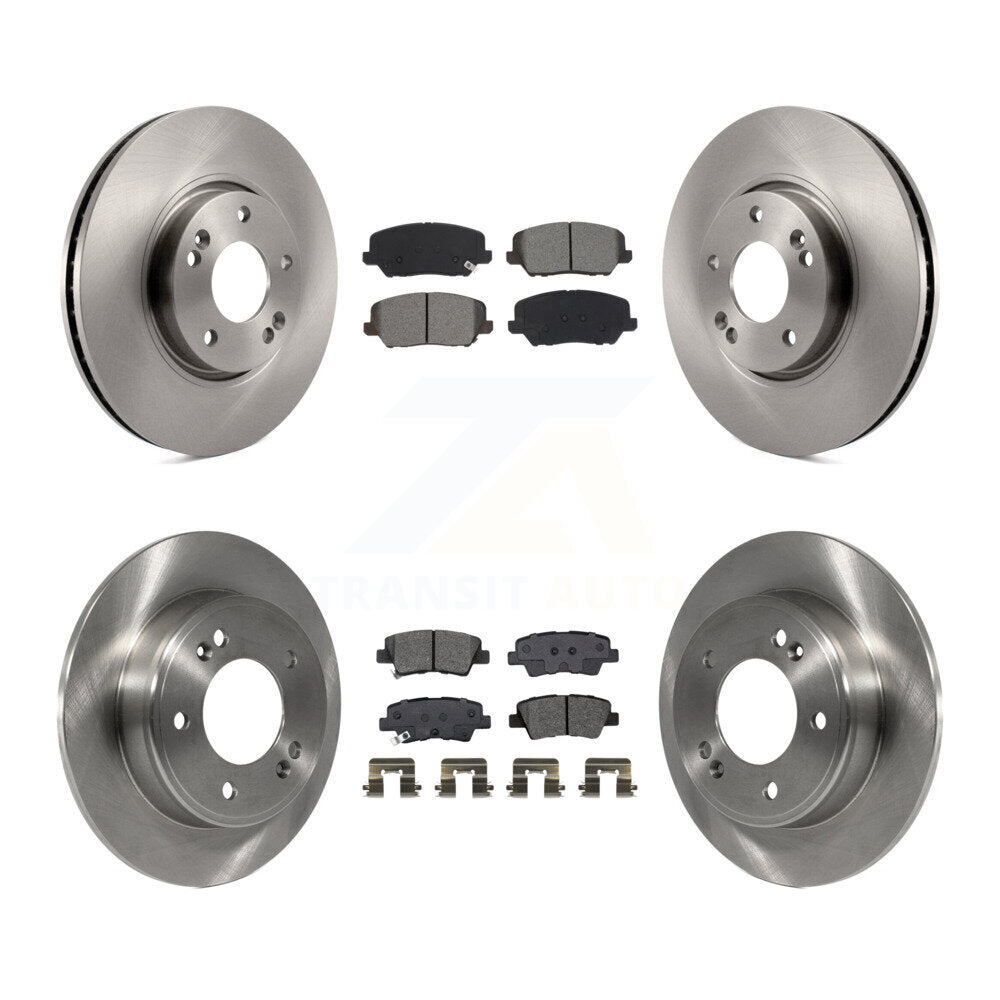 Transit Auto K8S-102911 Disc Brake Kit for 2016-2018 Kia Forte, Kia Forte5, Hyundai Veloster - Front and Rear product image