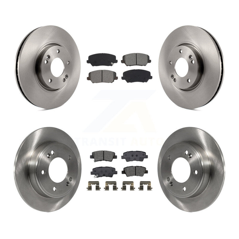 Transit Auto K8S-102911 Disc Brake Kit for 2016-2018 Kia Forte, Kia Forte5, Hyundai Veloster - Front and Rear product image