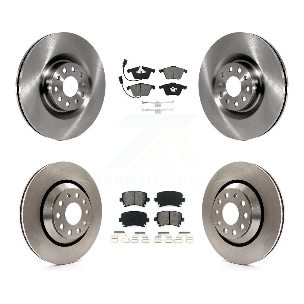 Transit Auto K8S-102913 Disc Brake Kit for 2006-2013 Volkswagen CC, Volkswagen Golf R, Volkswagen Passat CC & more - Front and Rear product image