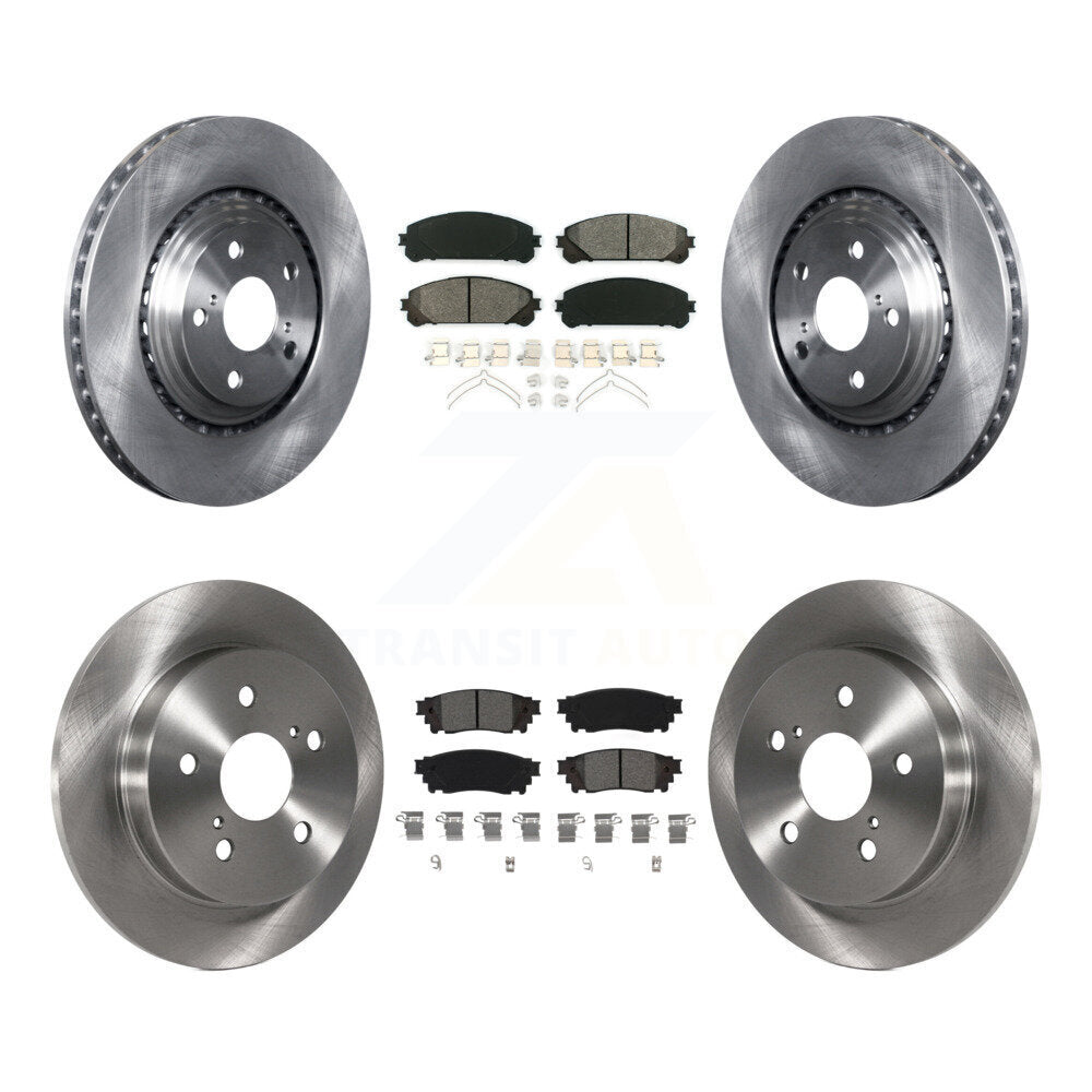 Transit Auto K8S-102922 Disc Brake Kit for 2015-2021 Lexus NX300, Lexus NX200t, Lexus NX300h - Front and Rear product image