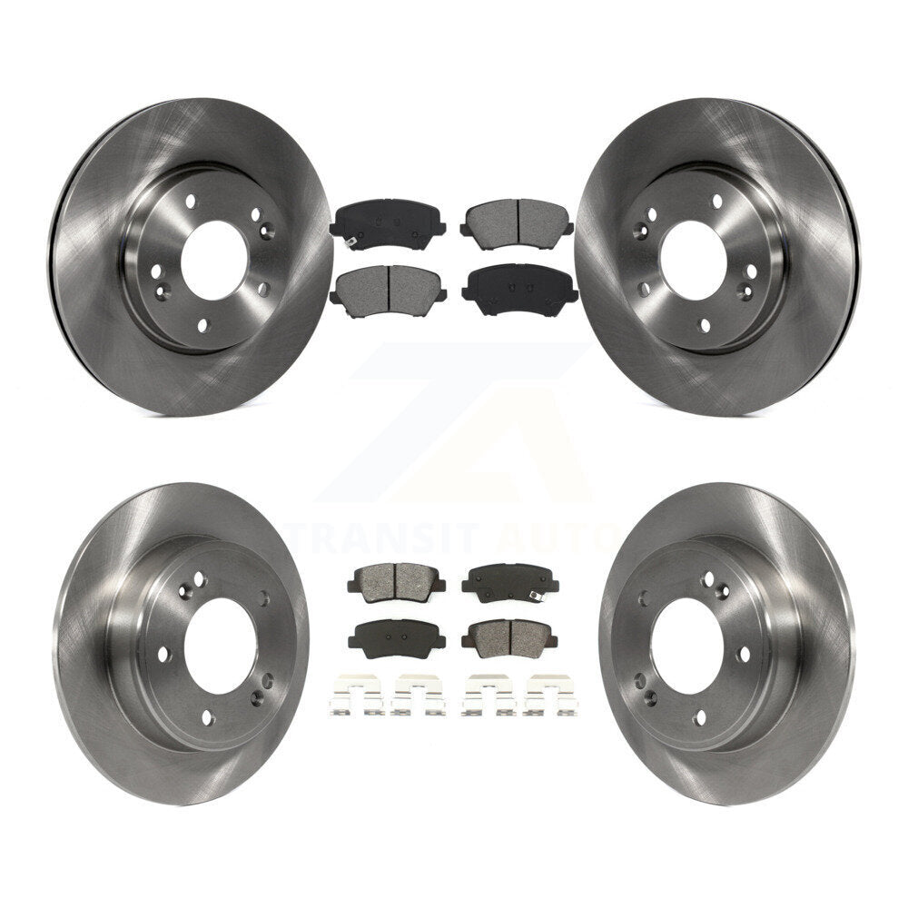 Transit Auto K8S-102923 Disc Brake Kit for 2016-2017 Kia Forte Koup, Hyundai Elantra GT - Front and Rear product image