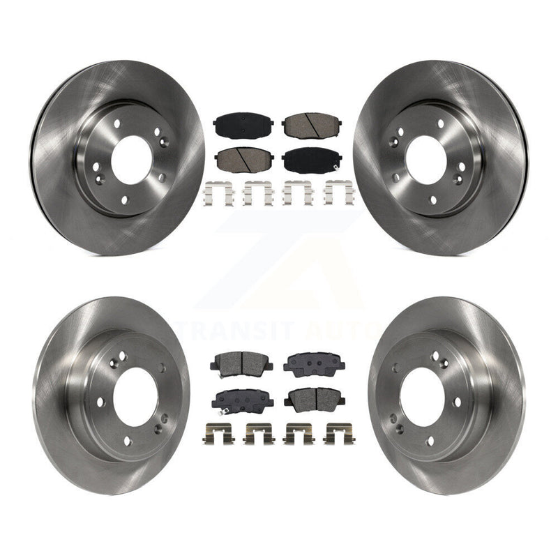 Transit Auto K8S-102926 Disc Brake Kit for 2017-2023 Kia Forte, Hyundai Kona, Hyundai Elantra GT & more - Front and Rear product image