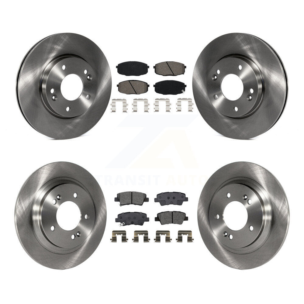 Transit Auto K8S-102927 Disc Brake Kit for 2018-2022 Kia Forte5, Hyundai Elantra GT - Front and Rear product image