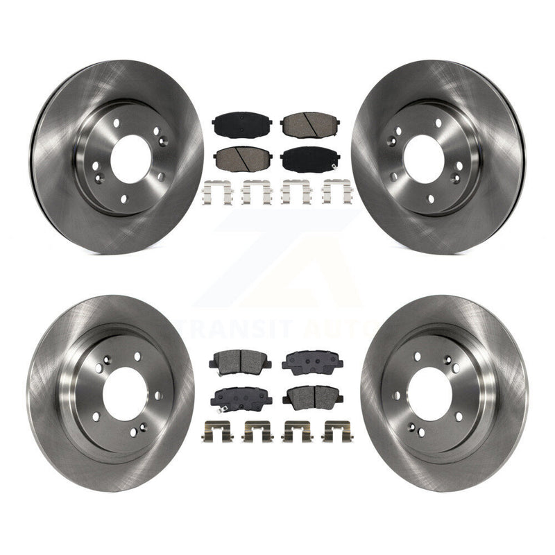 Transit Auto K8S-102927 Disc Brake Kit for 2018-2022 Kia Forte5, Hyundai Elantra GT - Front and Rear product image