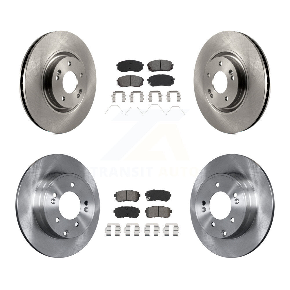 Transit Auto K8S-102928 Disc Brake Kit for 2016-2019 Kia Optima - Front and Rear product image