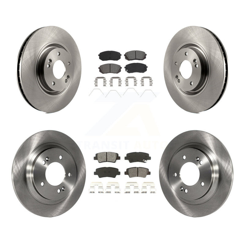 Transit Auto K8S-102929 Disc Brake Kit for 2016 Hyundai Sonata - Front and Rear product image