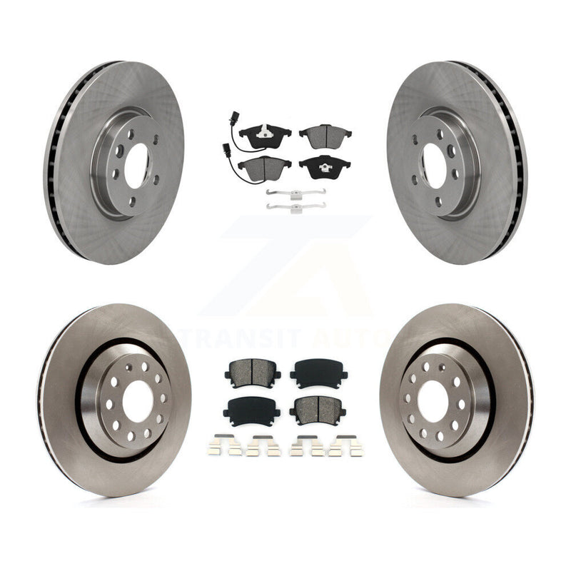 Transit Auto K8S-102931 Disc Brake Kit for 2009-2012 Volkswagen CC - Front and Rear product image