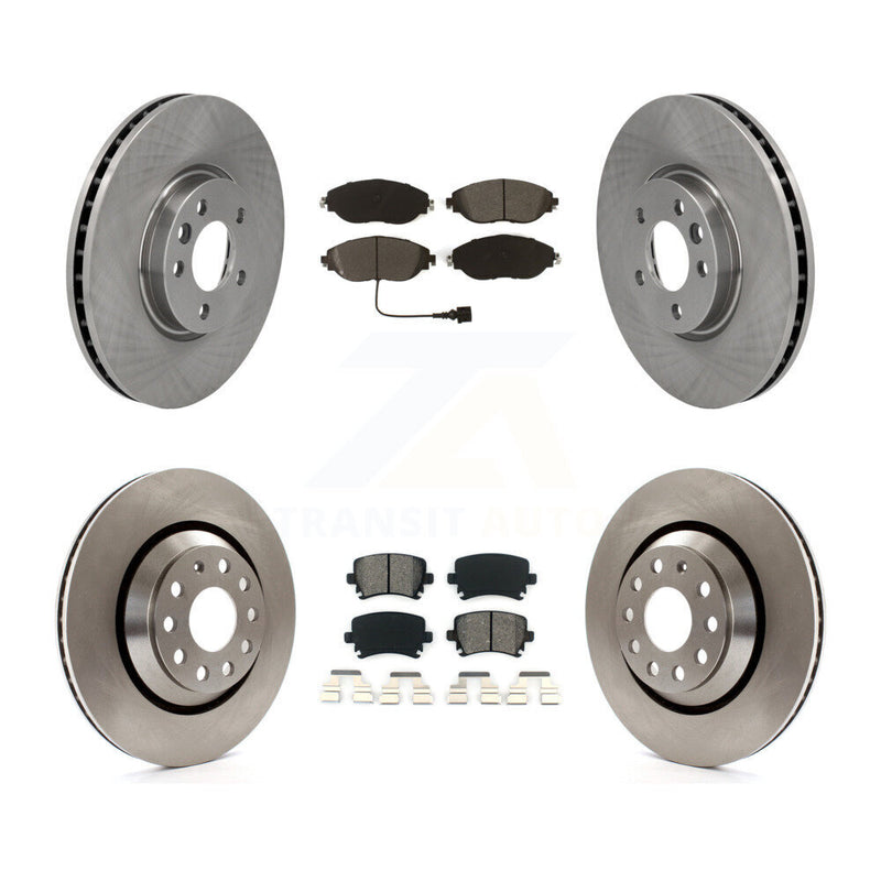 Transit Auto K8S-102932 Disc Brake Kit for 2013-2016 Volkswagen CC - Front and Rear product image