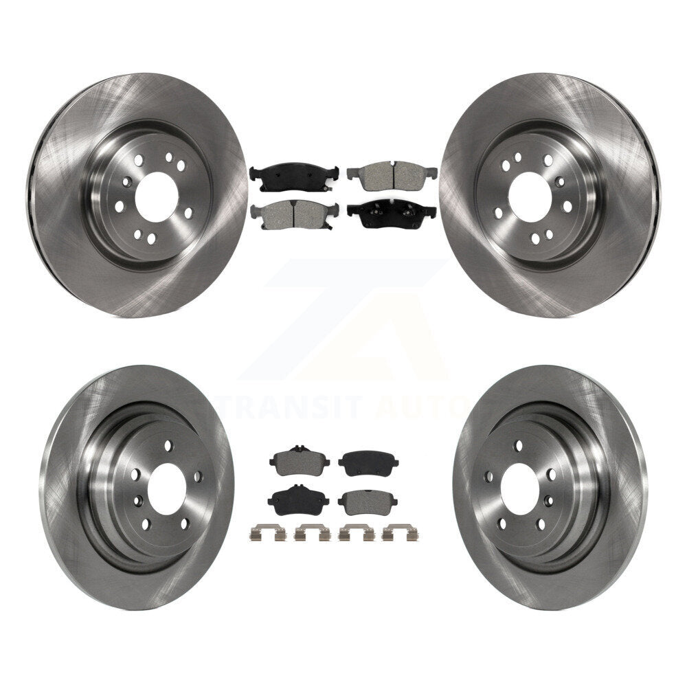 Transit Auto K8S-102934 Disc Brake Kit for 2012-2018 Mercedes-Benz GLE300d, Mercedes-Benz GLE350, Mercedes-Benz ML250 & more - Front and Rear product image