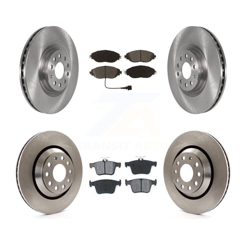 Transit Auto K8S-102943 Disc Brake Kit for 2015-2022 Volkswagen Arteon, Audi A3 Quattro, Audi Q3 & more - Front and Rear product image