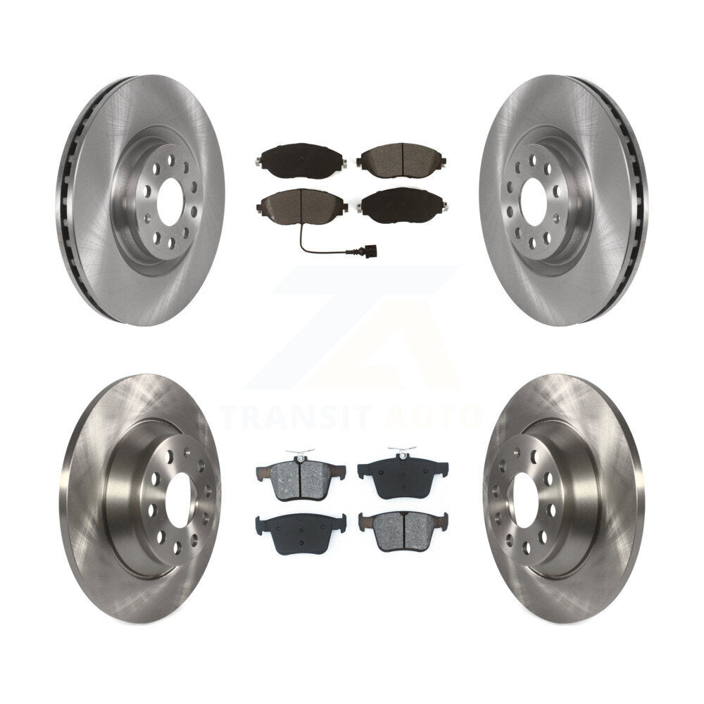 Transit Auto K8S-102944 Disc Brake Kit for 2018-2022 Volkswagen Jetta, Volkswagen Tiguan - Front and Rear product image