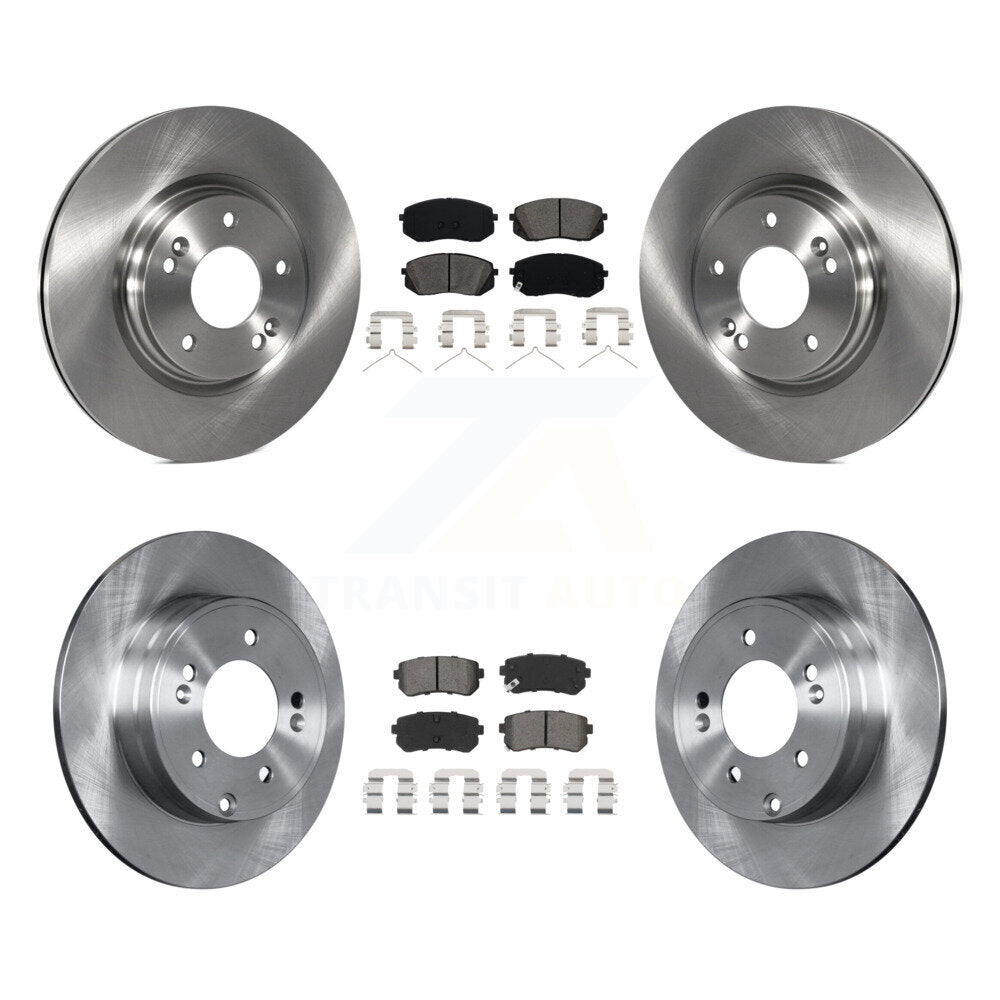 Transit Auto K8S-102945 Disc Brake Kit for 2016-2019 Kia Optima - Front and Rear product image