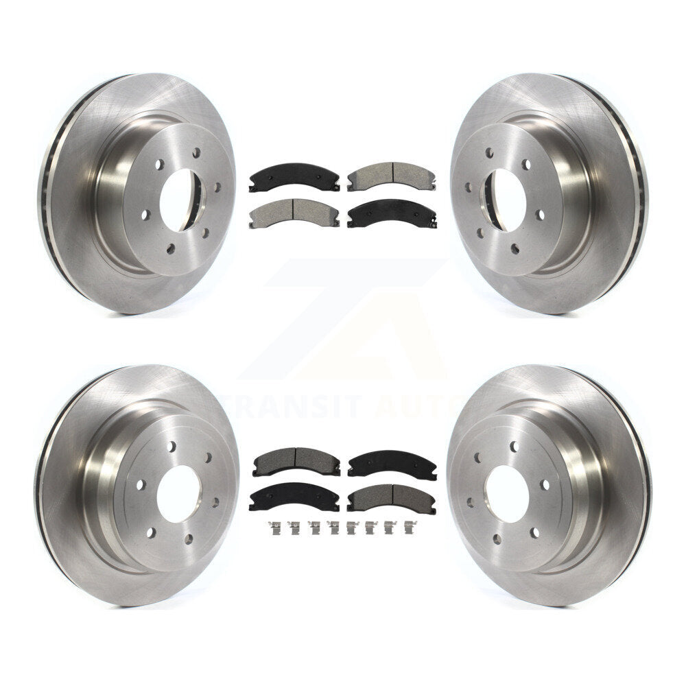 Transit Auto K8S-102950 Disc Brake Kit for 2016-2024 Nissan TITAN XD - Front and Rear product image