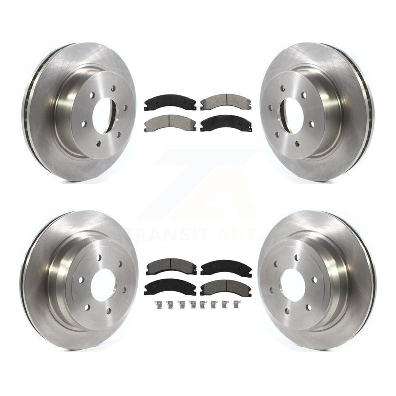 Transit Auto K8S-102950 Disc Brake Kit for 2016-2024 Nissan TITAN XD - Front and Rear product image