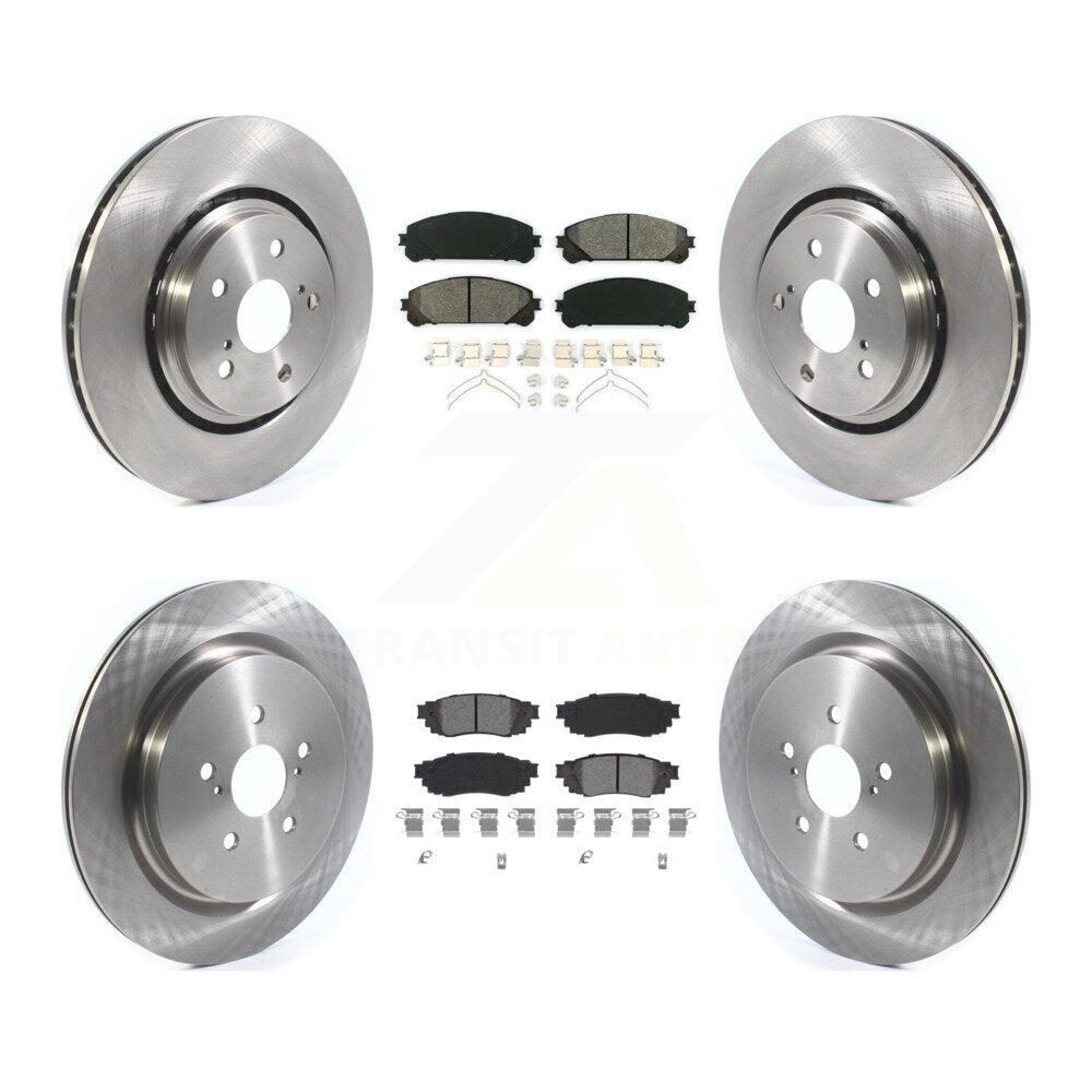 Transit Auto K8S-102952 Disc Brake Kit for 2016-2022 Lexus RX350, Lexus RX350L, Lexus RX450hL & more - Front and Rear product image