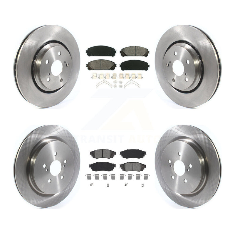 Transit Auto K8S-102952 Disc Brake Kit for 2016-2022 Lexus RX350, Lexus RX350L, Lexus RX450hL & more - Front and Rear product image