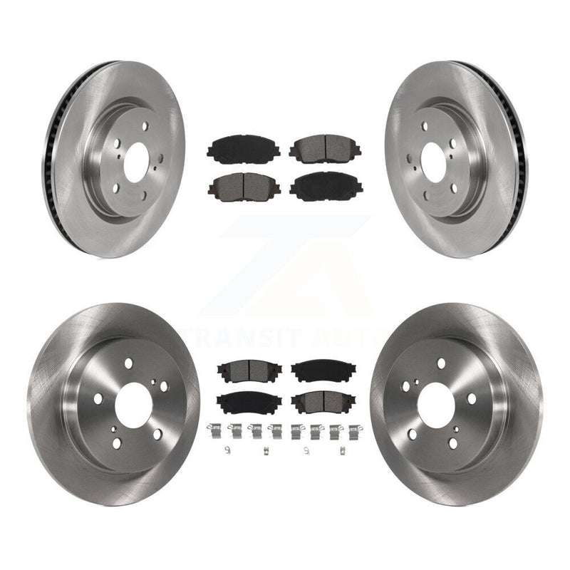 Transit Auto K8S-102955 Disc Brake Kit for 2018-2024 Toyota Camry, Lexus ES300h, Lexus ES350 & more - Front and Rear product image