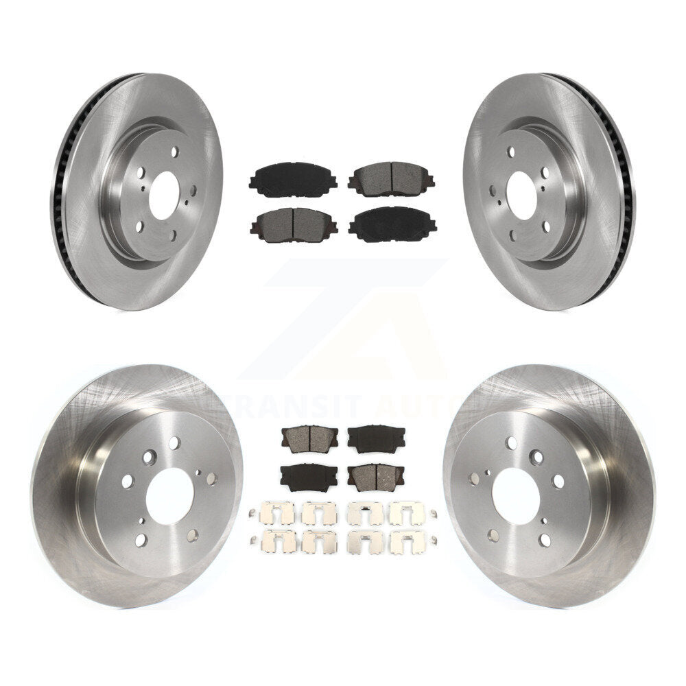 Transit Auto K8S-102956 Disc Brake Kit for 2018-2024 Toyota Camry - Front and Rear product image