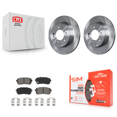 Transit Auto K8S-102972 Disc Brake Kit for 2016-2020 Hyundai Sonata, Kia Optima - Rear product image
