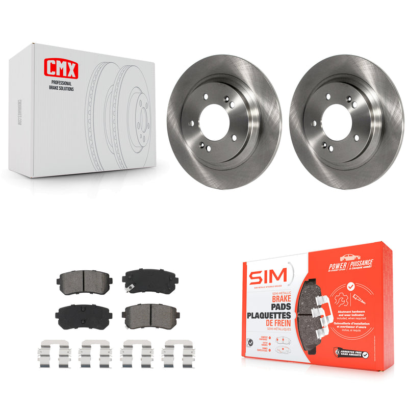 Transit Auto K8S-102978 Disc Brake Kit for 2016 Kia Optima - Rear product image