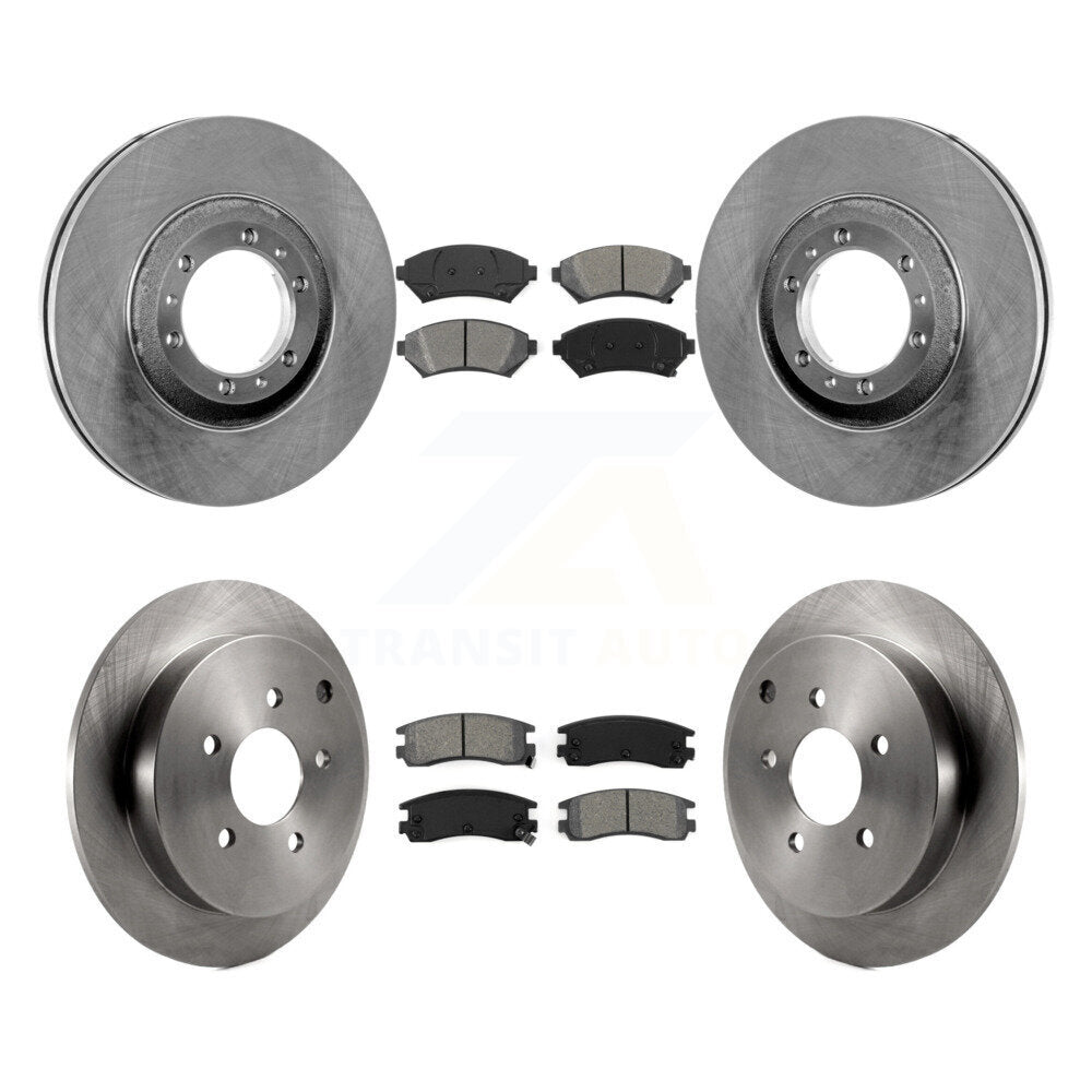 Transit Auto K8S-102994 Disc Brake Kit for 2002-2004 Pontiac Montana - Front and Rear product image