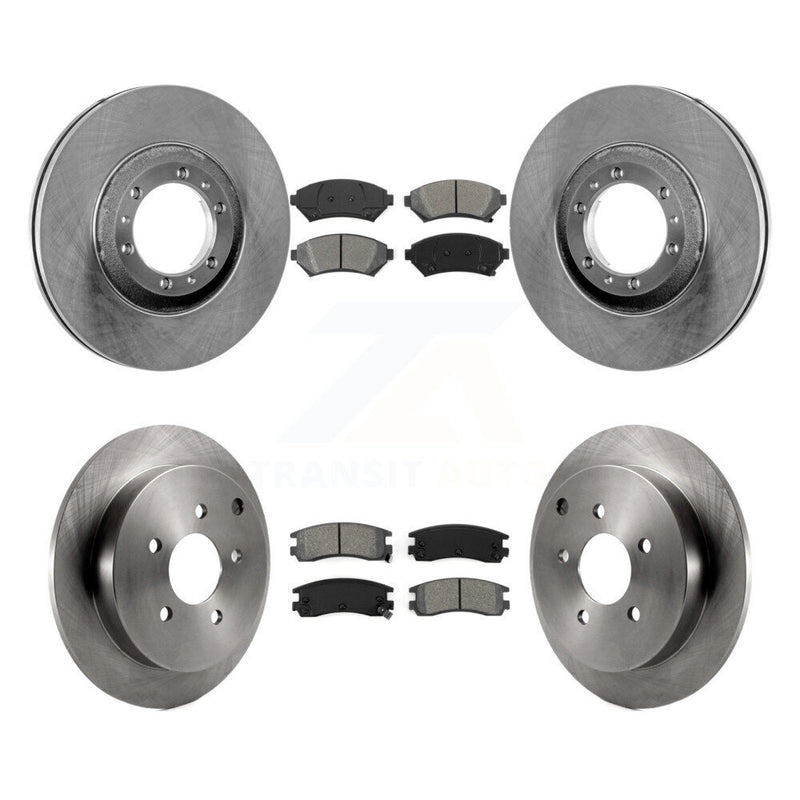 Transit Auto K8S-102994 Disc Brake Kit for 2002-2004 Pontiac Montana - Front and Rear product image