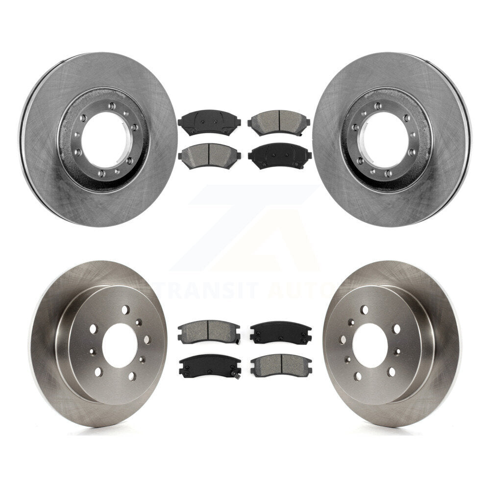 Transit Auto K8S-102995 Disc Brake Kit for 1997-2005 Chevrolet Venture, Oldsmobile Intrigue, Pontiac Montana & more - Front and Rear product image