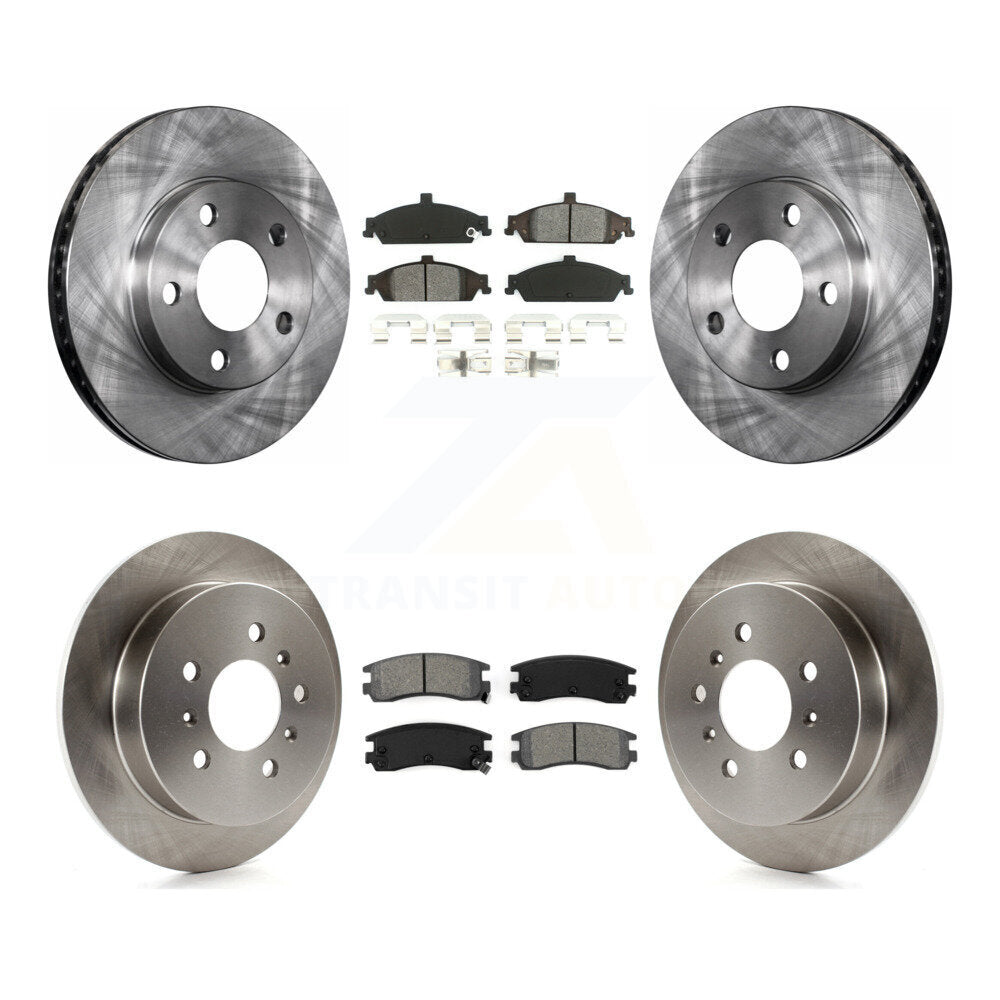 Transit Auto K8S-102997 Disc Brake Kit for 1999-2005 Oldsmobile Alero, Pontiac Grand Am - Front and Rear product image