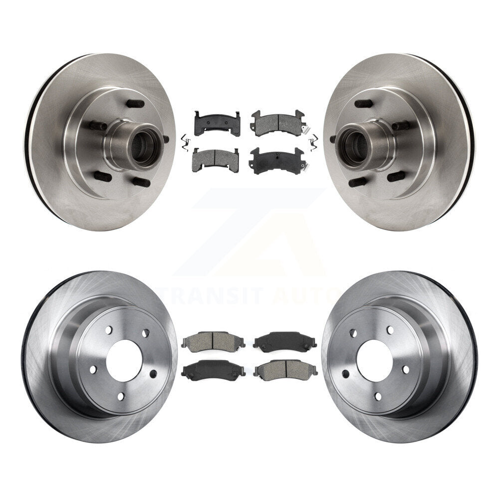 Transit Auto K8S-103060 Disc Brake Kit for 1997-2002 Chevrolet S10, Isuzu Hombre, Chevrolet Blazer & more - Front and Rear product image