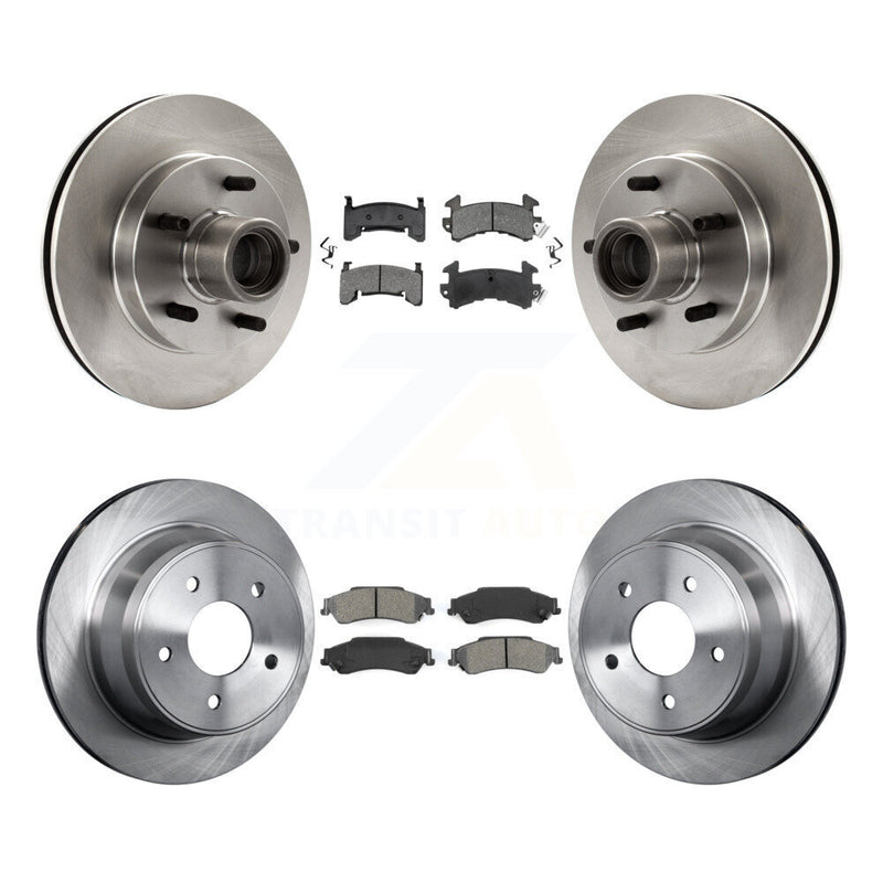Transit Auto K8S-103060 Disc Brake Kit for 1997-2002 Chevrolet S10, Isuzu Hombre, Chevrolet Blazer & more - Front and Rear product image