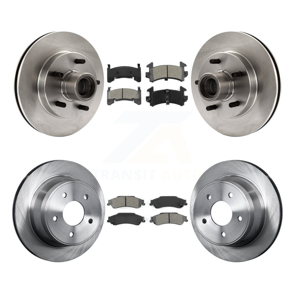Transit Auto K8S-103061 Disc Brake Kit for 2003 Chevrolet S10 - Front and Rear product image