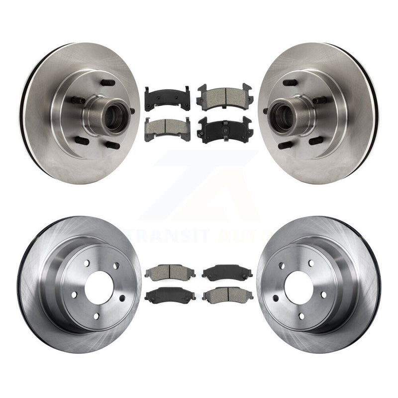 Transit Auto K8S-103061 Disc Brake Kit for 2003 Chevrolet S10 - Front and Rear product image