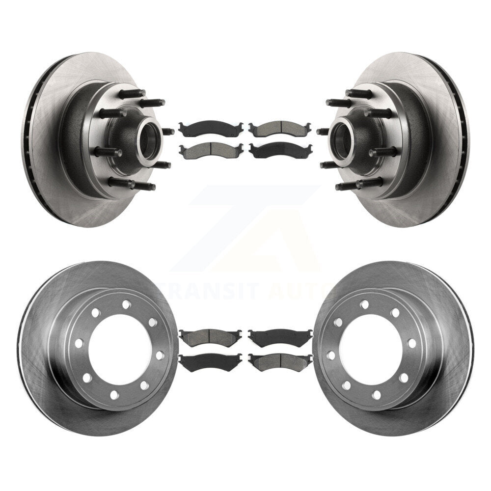 Transit Auto K8S-103064 Disc Brake Kit for 1998-2007 Ford E-350 Econoline, Ford E-250, Ford E-350 Club Wagon & more - Front and Rear product image