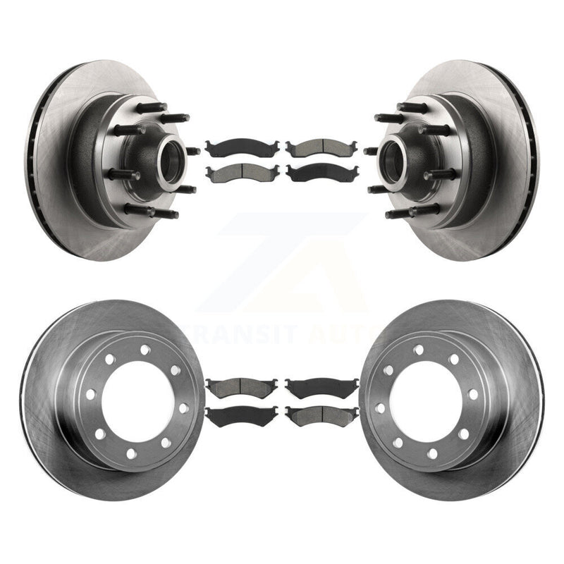 Transit Auto K8S-103064 Disc Brake Kit for 1998-2007 Ford E-350 Econoline, Ford E-250, Ford E-350 Club Wagon & more - Front and Rear product image