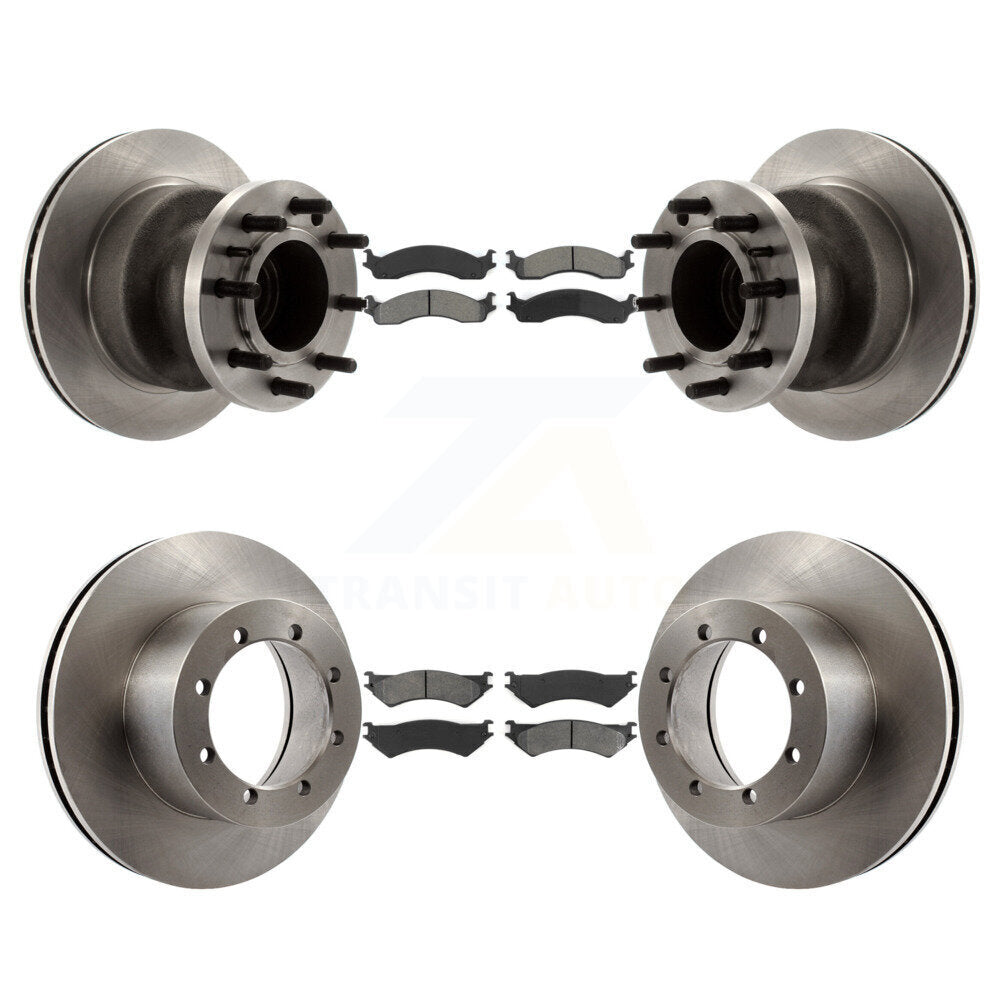 Transit Auto K8S-103065 Disc Brake Kit for 1999-2001 Ford E-350 Super Duty - Front and Rear product image