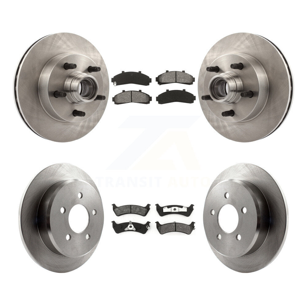 Transit Auto K8S-103075 Disc Brake Kit for 1998-2002 Ford Ranger - Front and Rear product image