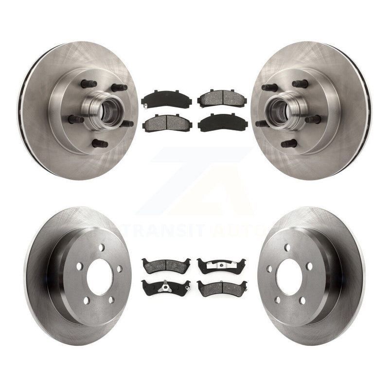 Transit Auto K8S-103075 Disc Brake Kit for 1998-2002 Ford Ranger - Front and Rear product image